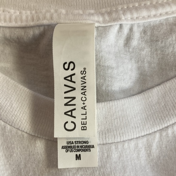 Harry Styles Inspired Fine Line Tshirt White Bella Canvas Medium White T Shirt - Picture 5 of 8